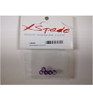 X Spede M4 Aluminum Locknuts with Nylon Inserts (5)(Purple) LNM407
