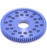 Core RC Diff Spur 48DP - 87T - 5mm - 16 Ball - Blue CRW48087