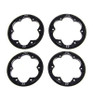 Hot Racing Axial XR10 Black Aluminum Beadlock Rings AXR10R01