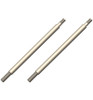 Corally Shock Shaft - 61mm - Front - Steel - 2 Pcs: Dementor, Krono-COR00180-166
