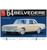 AMT 1/25 1964 Plymouth Belvedere w/ Straight 6 Engine Plastic Model AMT1188M