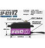 Yokomo Sp-02dv2 Steering Servo; Purple (Sp-02dv2p) YOKSP-02DV2P