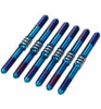 JConcepts RC10b7 3.5x48mm Fin Titanium Turnbuckle Burnt Blue 6pc JCO51361