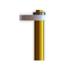 Tekno RC Shock Piston Blanks (CNC flat/flat 16 dimples) TKR6163