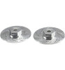 X Spede Kyosho Fazer FZD2 Aluminum Brake Disc Red Caliper FZT10P02