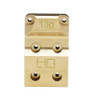 Hot Racing Axial SCX24 Brass Diff Cover w/ Stainless Steel Skid Plate SXTF12CP