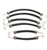 Hot Racing 1/10 Scale Bungee Cord Set (6) Black W/ White ACC468C01
