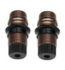 Hot Racing Losi Micro-B Rear Aluminum Threaded Shock Bodies LMCB156R01