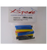 X Spede Assorted Color Heat Shrink Tubing Battery wire (18 -10G) ACE46HS1246