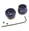 Hot Racing Tamiya CR-01 Blue Driveshaft Rings retainers (2) TCR288R06