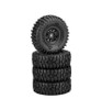 JConcepts Tusk Green Compound Black Hazard Wheel SCX24 JCO4023-3294
