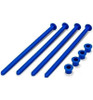 JConcepts 1/8th truck off-road tire stick - holds 4 mounted tires blue JCO5166-1