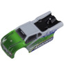 Associated TR28 Body white and green ASC21444