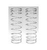 Hot Racing Losi 5ive Linear Rate Silver Front Spring (2) FVE115R08