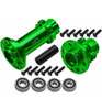 Hot Racing Losi Promoto MX CNC Aluminum Hub Set Green LPC10H05
