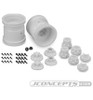 JConcepts Midwest 2.2 Mt 12mm Hex Wheel W/ Adaptors White 2pc. JCO3380W