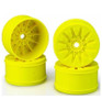JConcepts Pioneer - 1:8th truck wheel 4.0 - yellow 4pc JCO3448Y