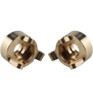 Hot Racing Axial SCX30 Brass Front Steering Blocks  SXTY21H