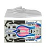 Associated RC10F6 Classic Body Set Clear ASC8698