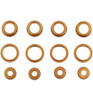 Associated Reflex 14 Classic 10mm Aluminum Shock Caps And Collars Gold ASC21911