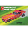 AMT 1/25 69 Mustang Long Nose Funny Car Gas Ronda Plastic Model Kit AMT1268