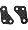 Associated RC10B7.1 FT Carbon Fiber Steering Block Arms HT1  2 ASC92630
