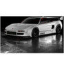 Bittydesign 1/28 Kanjo-N Micro On-Road Tc Polycarbonate Body (Clear) BDYBDMZ-KJN