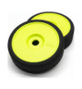 Johns Bsr Racing 1/8 Buggy Tire - Yellow Wheel Gold Compound 2 BXRC8222-Y