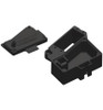 Corally Servo Mount - Receiver Box - Composite - 1 Set: Dementor COR00180-013