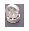 Core RC JC 6 Spoke 2.2 2WD Front White Wheel Cougar 2K pr CR893
