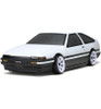 Yokomo 1/10 Toyota Sprinter Trueno AE86 3-Door Drift Body (Clear) YOKSDAE86T3B