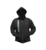 Tekno RC Medium Stripe Zippered Hoodie (vertical design black) TKRHOODIE05M