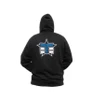Tekno RC Medium Stripe Zippered Hoodie (vertical design black) TKRHOODIE05M