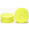 Tamiya 4WD Buggy Front Dish Wheels - Hex Hub / Yellow TAM54748