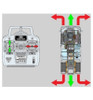 Tamiya 1/14 Tractor Truck Multi-Function Control Unit Mfc-01 TAM56511