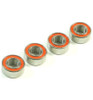 SWORKz Ball Bearing 5x10x4 RED Rubber (4) SW116010R