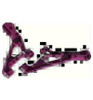 Spektrum Serpent Impact Aluminum Front Top Wishbone (2) SPM1054