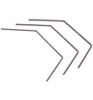 Schumacher Racing Rear Anti Roll Bar Wires (3 pieces) - C2 schU9072