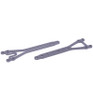 Schumacher Racing C/F Split Top Decks 2mm - Mi10 (pr) SCHU9497