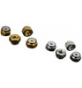 R1Wurks Titanium Nitride Coated M3 Locknuts (4) R1W900017