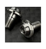 R1Wurks Titanium Flanged Screws M3x6mm Button Head 2 pieces R1W900191-6