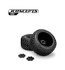 JConcepts Choppers Pre-Mounted Tires Fits - Maxx Kraton 4S Kagama JCO4187-39812