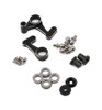 JConcepts RC10 Gen2 Aluminum Steering Bellcrank Set (Black) JCO5325-2