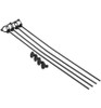 JConcepts Monster Truck Tire Sticks (Black) (4) JCO5273-2