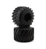 JConcepts Firestorm Full Cleat 2.6 Monster Truck Tires (2) (Blue) JCO3195-01