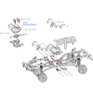 Hot Racing Axial SCX30 tran mount- SCX24 SXTF133SX30