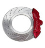 Hot Racing Gunmetal 8-Y BBS 6061 Steering Wheel NB4 SW49EY14