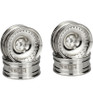 Hot Racing Axial SCX30 Chrome Brass Wheels CL 9.3g (4)  SXTY919H08