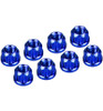 Hot Racing Axial SCX30 Blue Aluminum M2 Flange Wheel Nuts SXTY23N06
