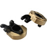 Hot Racing Axial SCX10 III Aluminum Steering Knuckles Brass Weight AR45 SXTT21XH